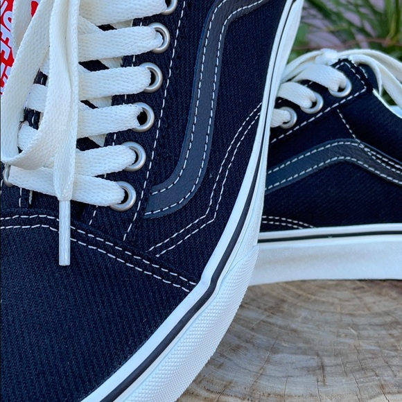 NIB Black Old Skool Vans Sz 8 - Picture 14 of 16